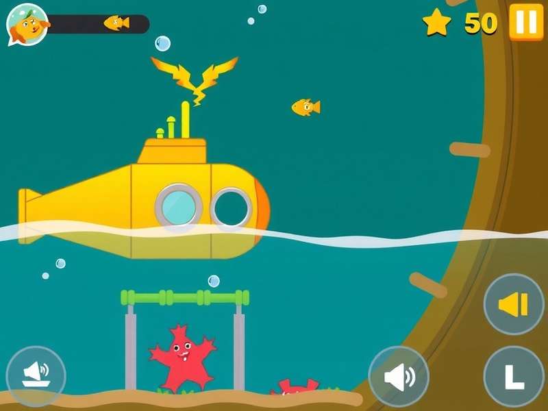 Curry Submarine Game Screenshot